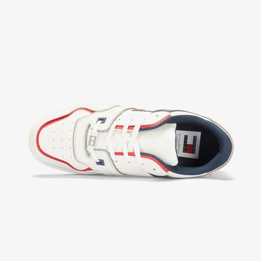  Tommy Jeans Retro Basket Erkek Kirmizi Sneaker