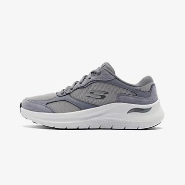  Skechers Arch Fit 2.0 The Keep Erkek Gri Spor Ayakkabı