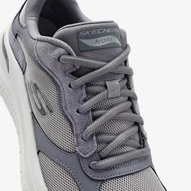  Skechers Arch Fit 2.0 The Keep Erkek Gri Spor Ayakkabı