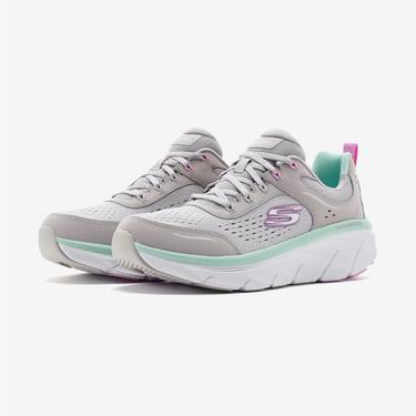  Skechers D'Lux Walker 2.0 Daisy Doll Kadın Gri Spor Ayakkabı