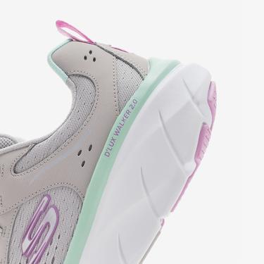  Skechers D'Lux Walker 2.0 Daisy Doll Kadın Gri Spor Ayakkabı