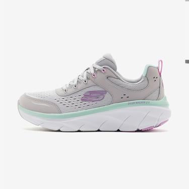  Skechers D'Lux Walker 2.0 Daisy Doll Kadın Gri Spor Ayakkabı