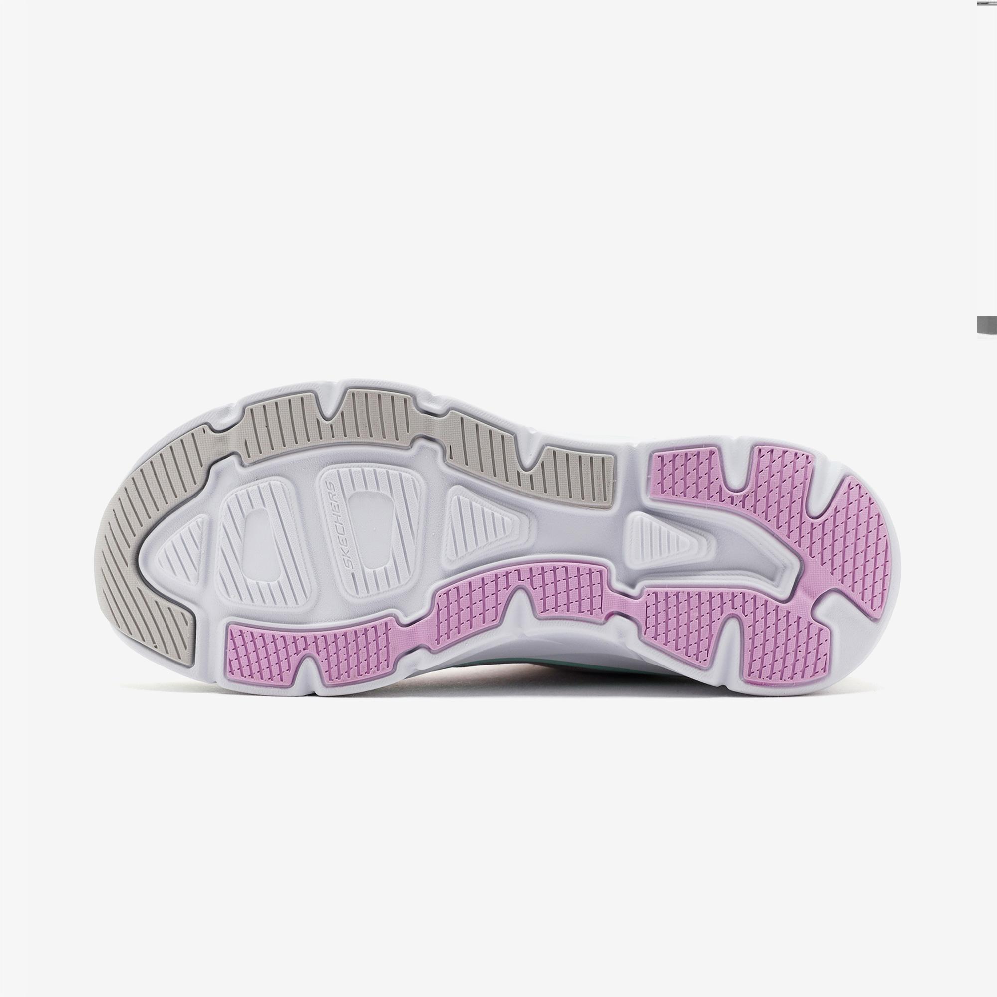 Skechers D'Lux Walker 2.0 Daisy Doll Kadın Gri Spor Ayakkabı