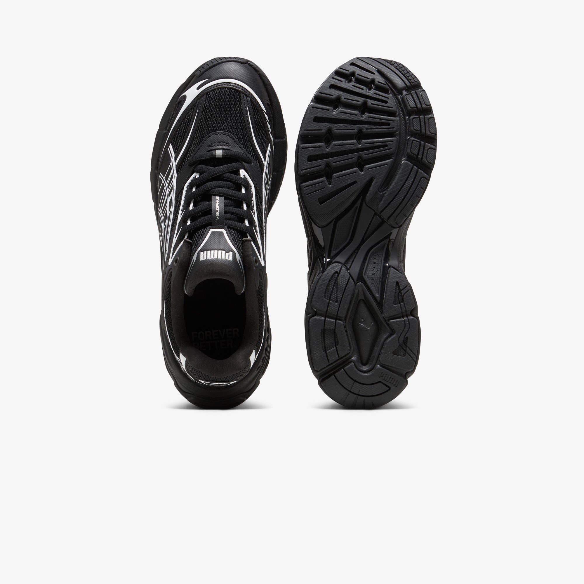 Puma Puma Velophasis Always On Unisex Siyah Spor Ayakkabı Sneaker | FashFed Siyah - 5. görsel