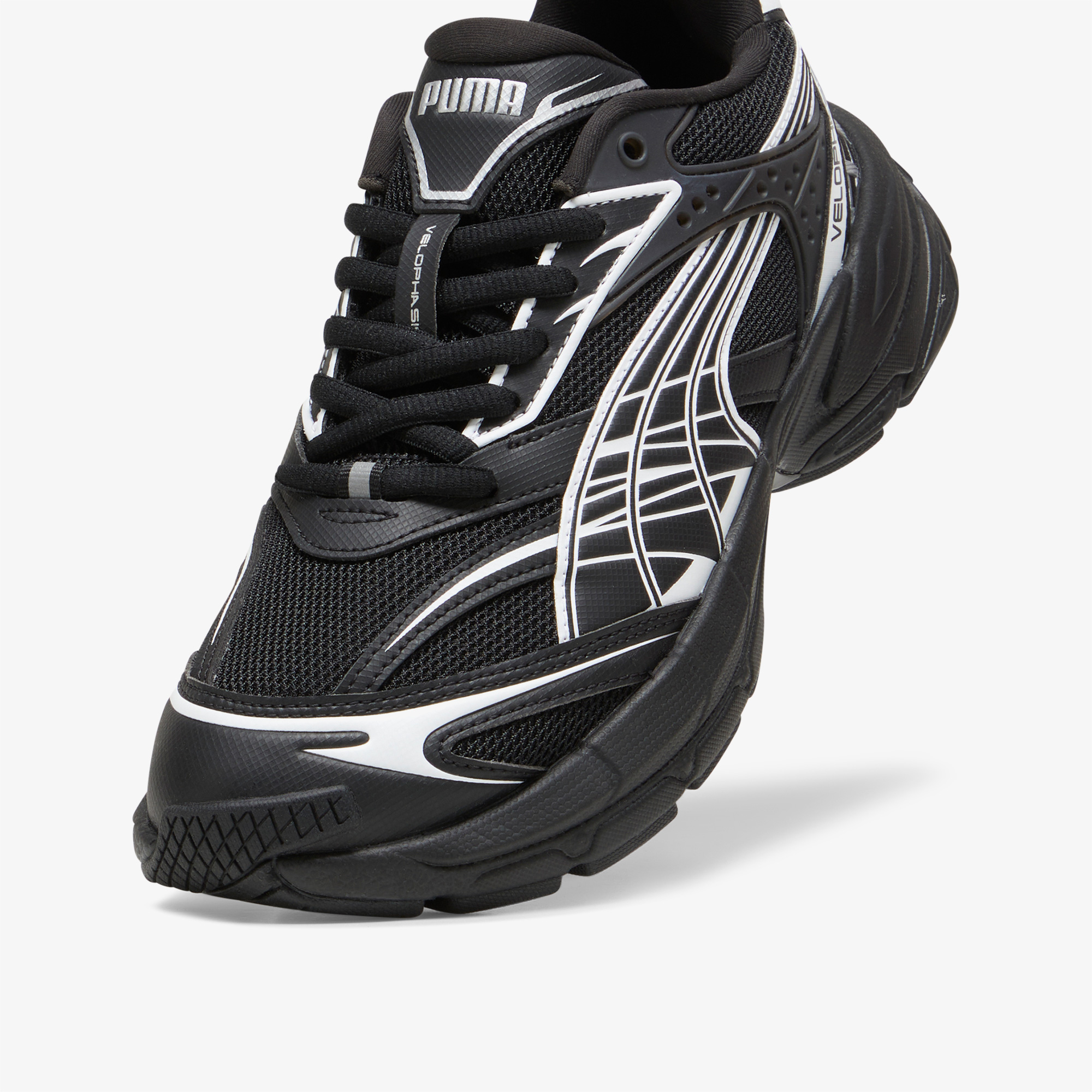 Puma Puma Velophasis Always On Unisex Siyah Spor Ayakkabı Sneaker | FashFed Siyah - 6. görsel