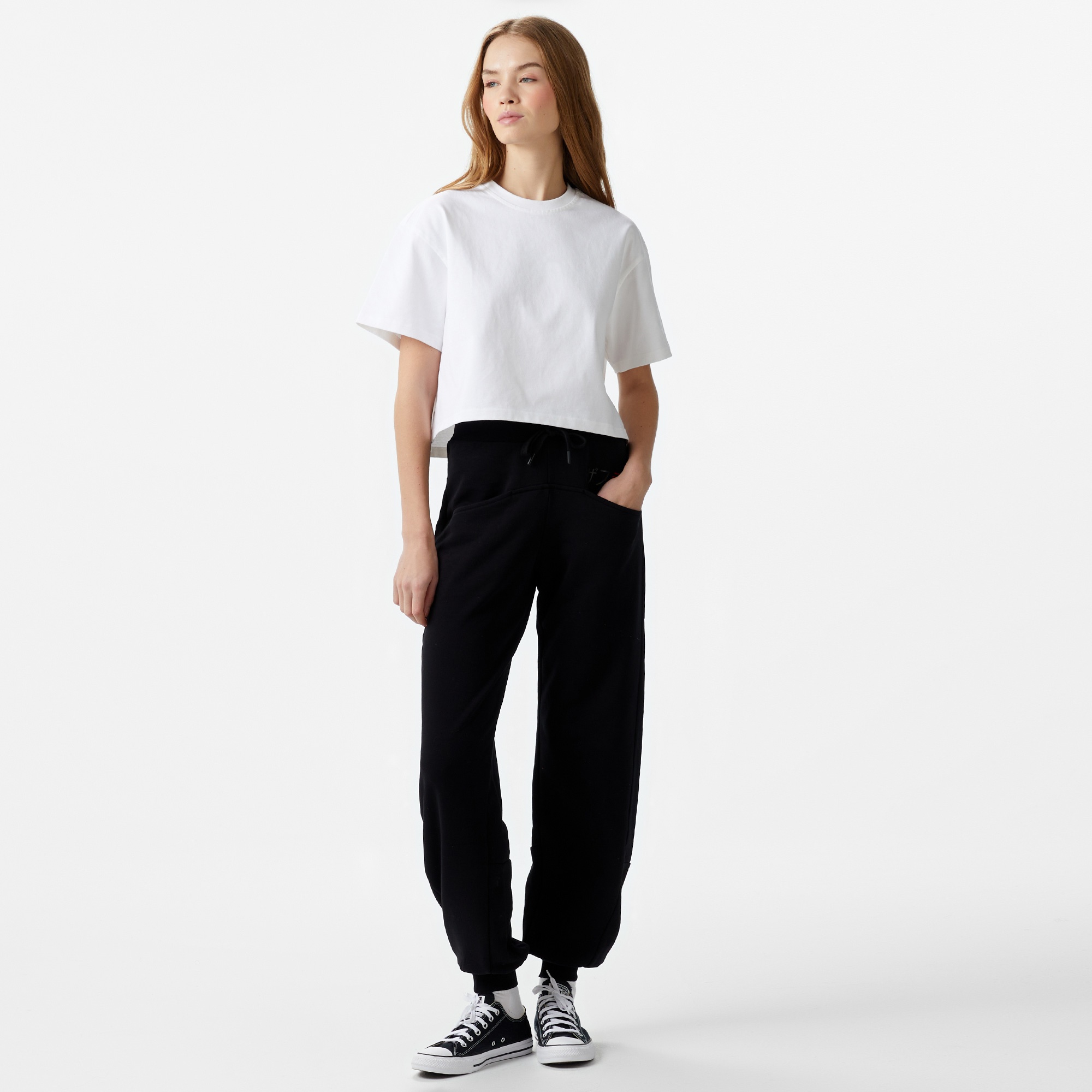 The Stay Line Classic Kadın Siyah Eşofman Altı