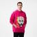 Les Benjamins 704 Unisex Pembe Hoodie