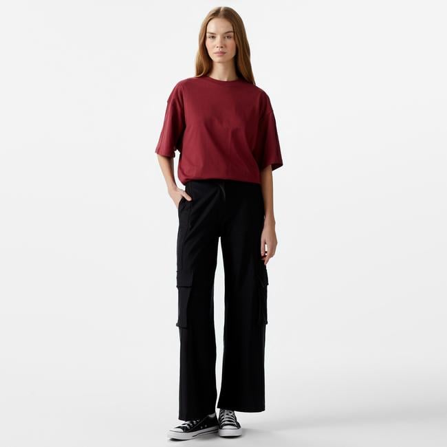  The Stay Line Classic Kadın Siyah Pantolon