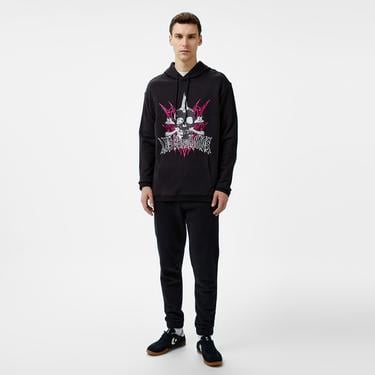  Les Benjamins 706 Unisex Siyah Hoodie