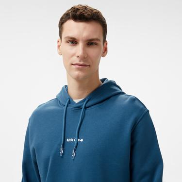  UNITED4 Erkek Mavi Sweatshirt