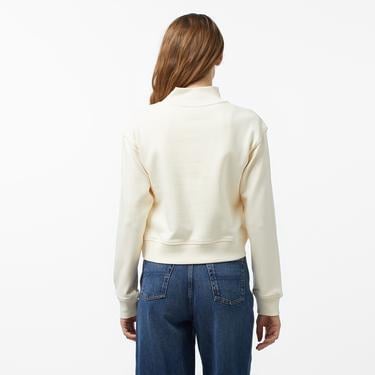  UNITED4 Kadın Krem Sweatshirt