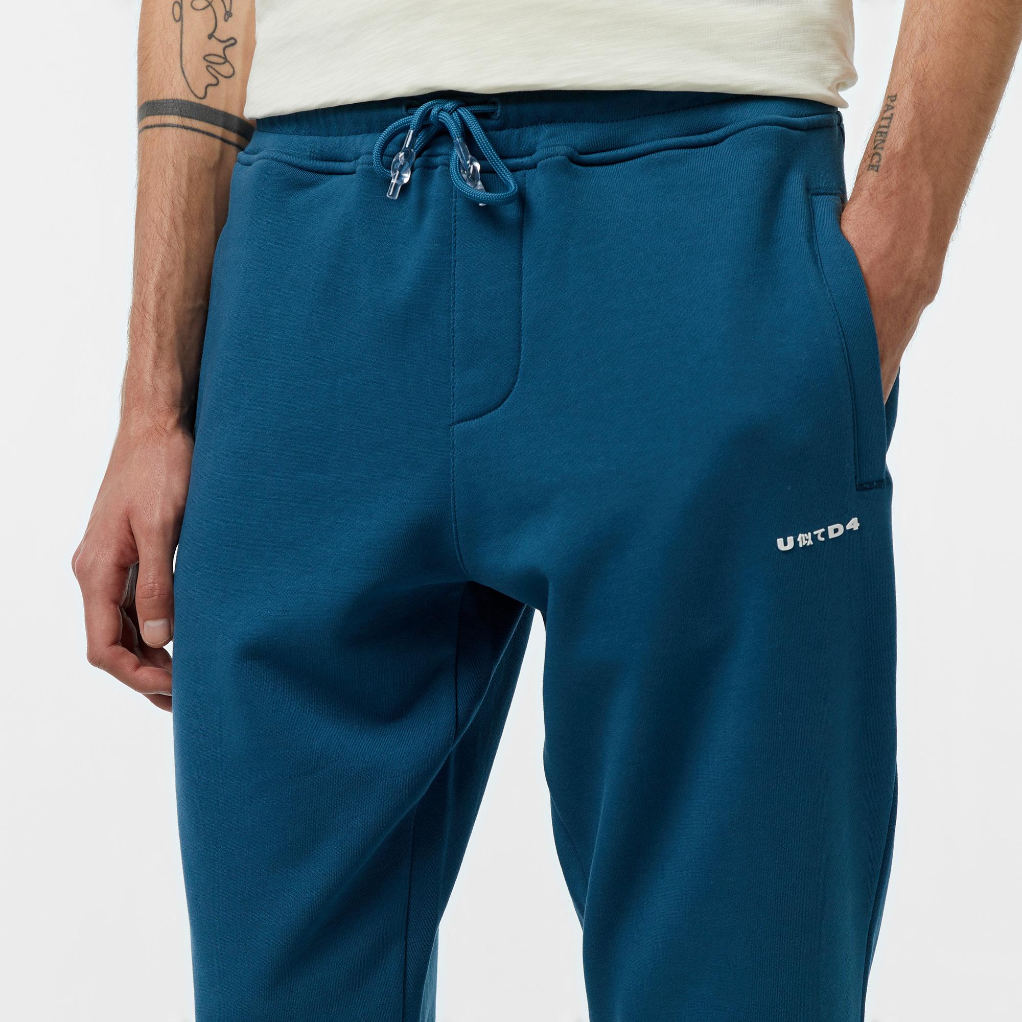 UNITED4 1.0 Essentials Erkek Mavi Eşofman Altı