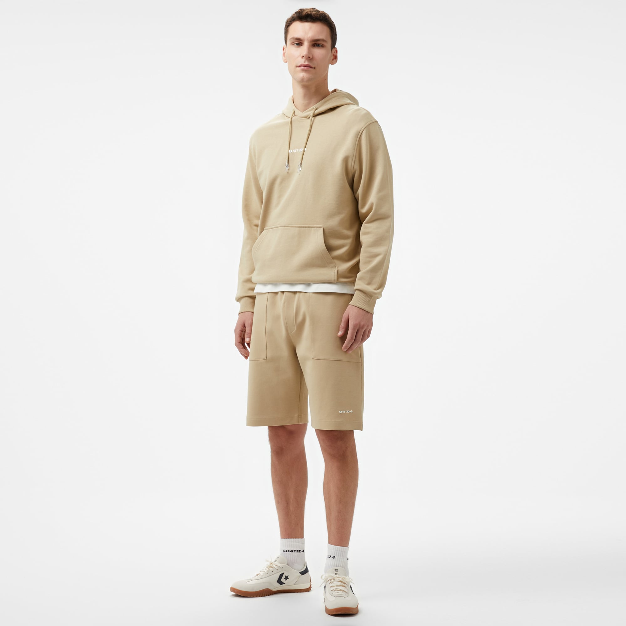  UNITED4 Erkek Bej Şort