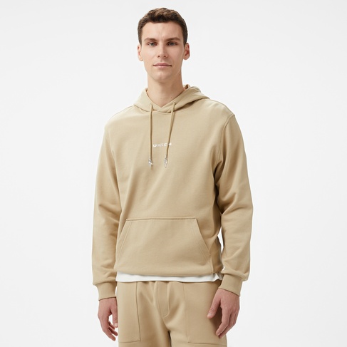  UNITED4 1.0 Essentials Erkek Bej Hoodie
