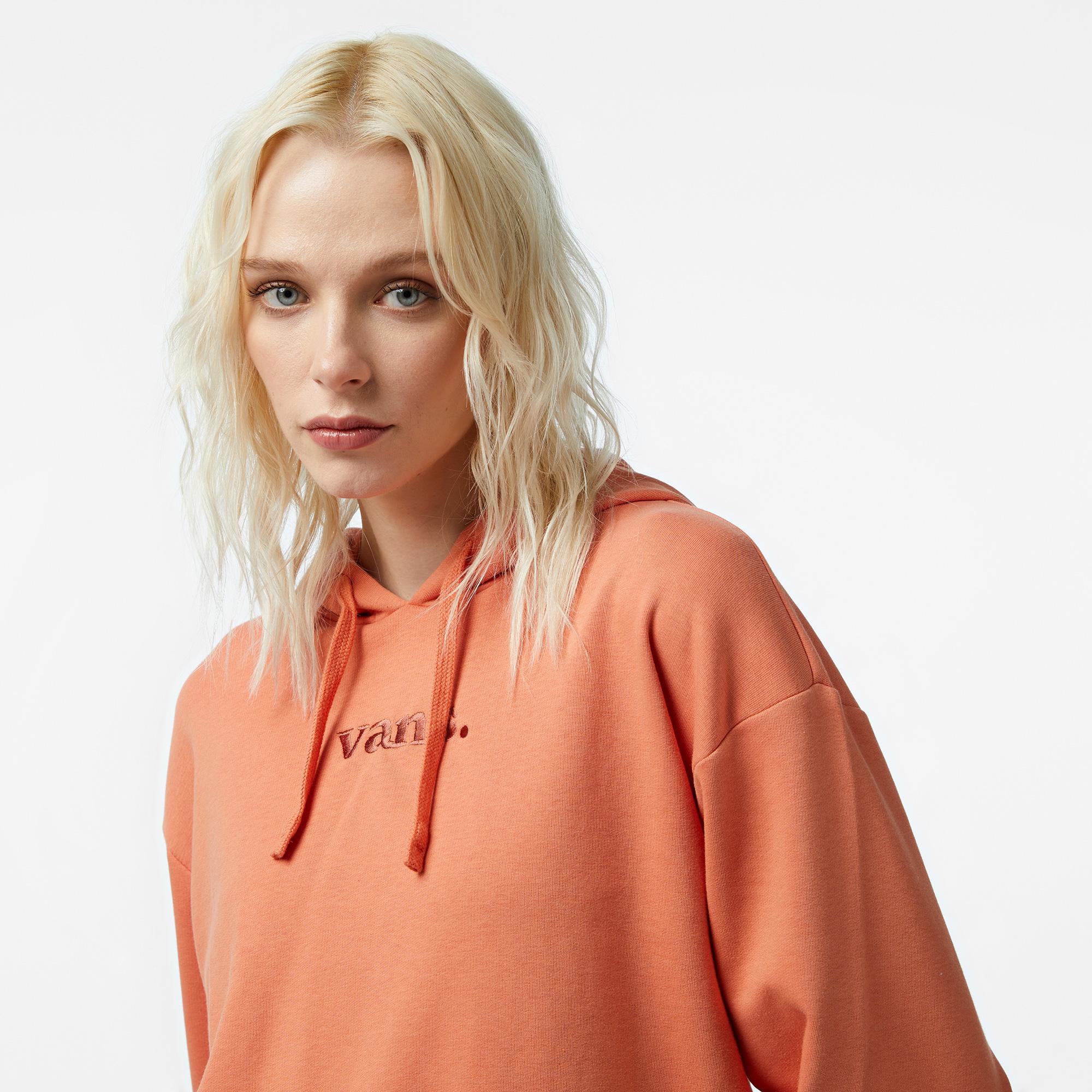 Vans Essential Fit Relaxed Pullover Kadın Turuncu Sweatshirt