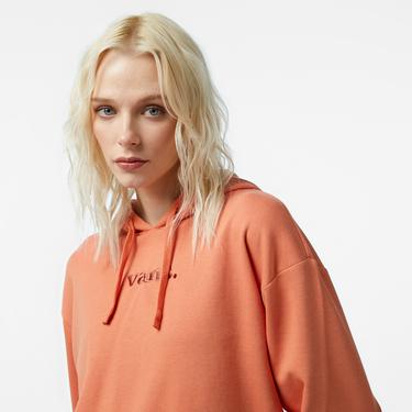 Vans Essential Fit Relaxed Pullover Kadın Turuncu Sweatshirt