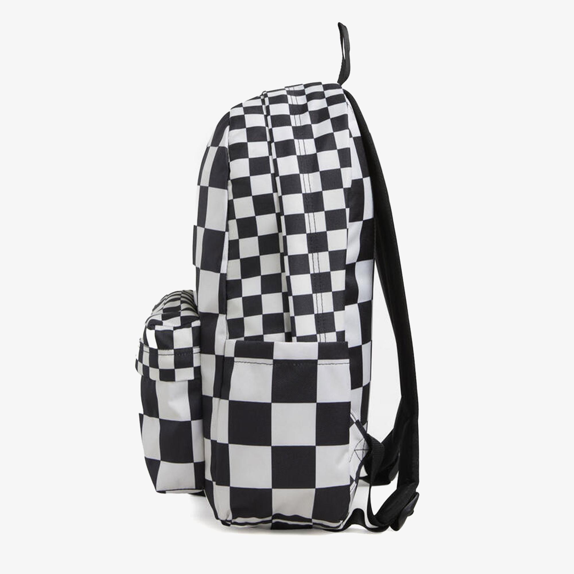 Vans Old Skool Check Unisex Siyah Sırt Çantası