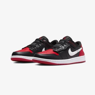  Jordan Air 1 Low FlyEase Erkek Siyah Spor Ayakkabı