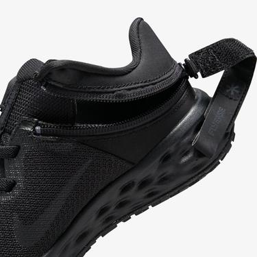  Nike Revolution 6 FlyEase Çocuk Siyah Koşu Ayakkabısı