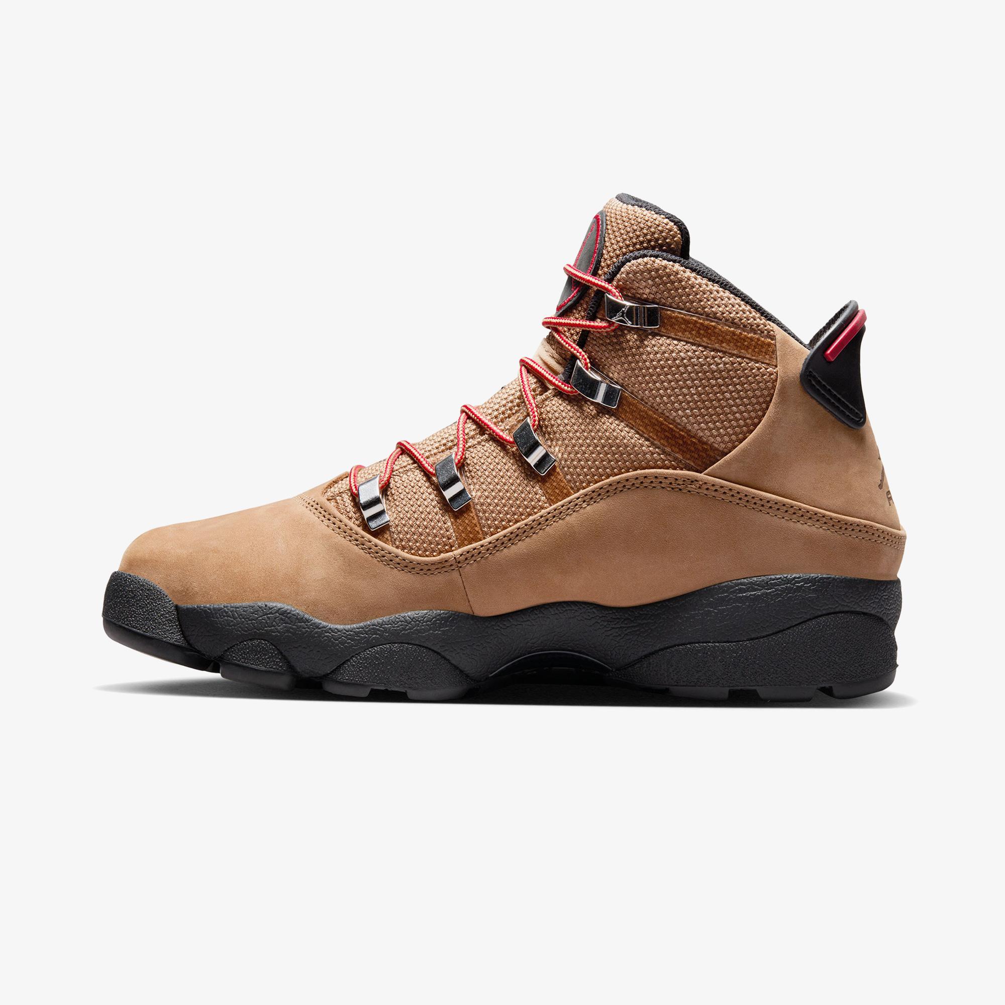 Jordan Winterized 6 Rings Erkek Kahverengi Spor Ayakkabı