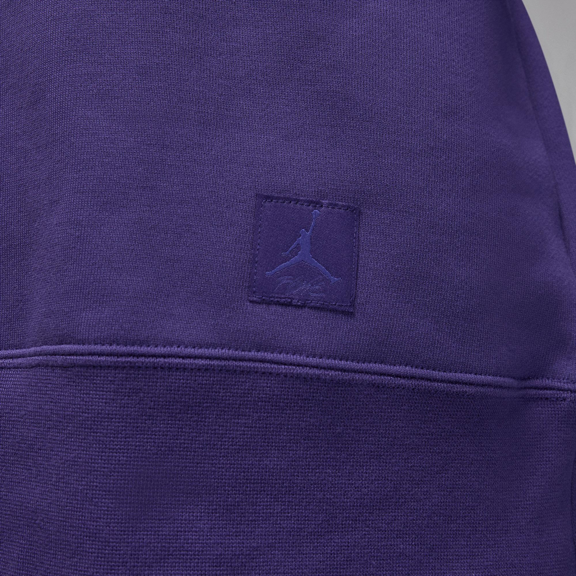Jordan Flight Fleece Kadın Mor Sweatshirt