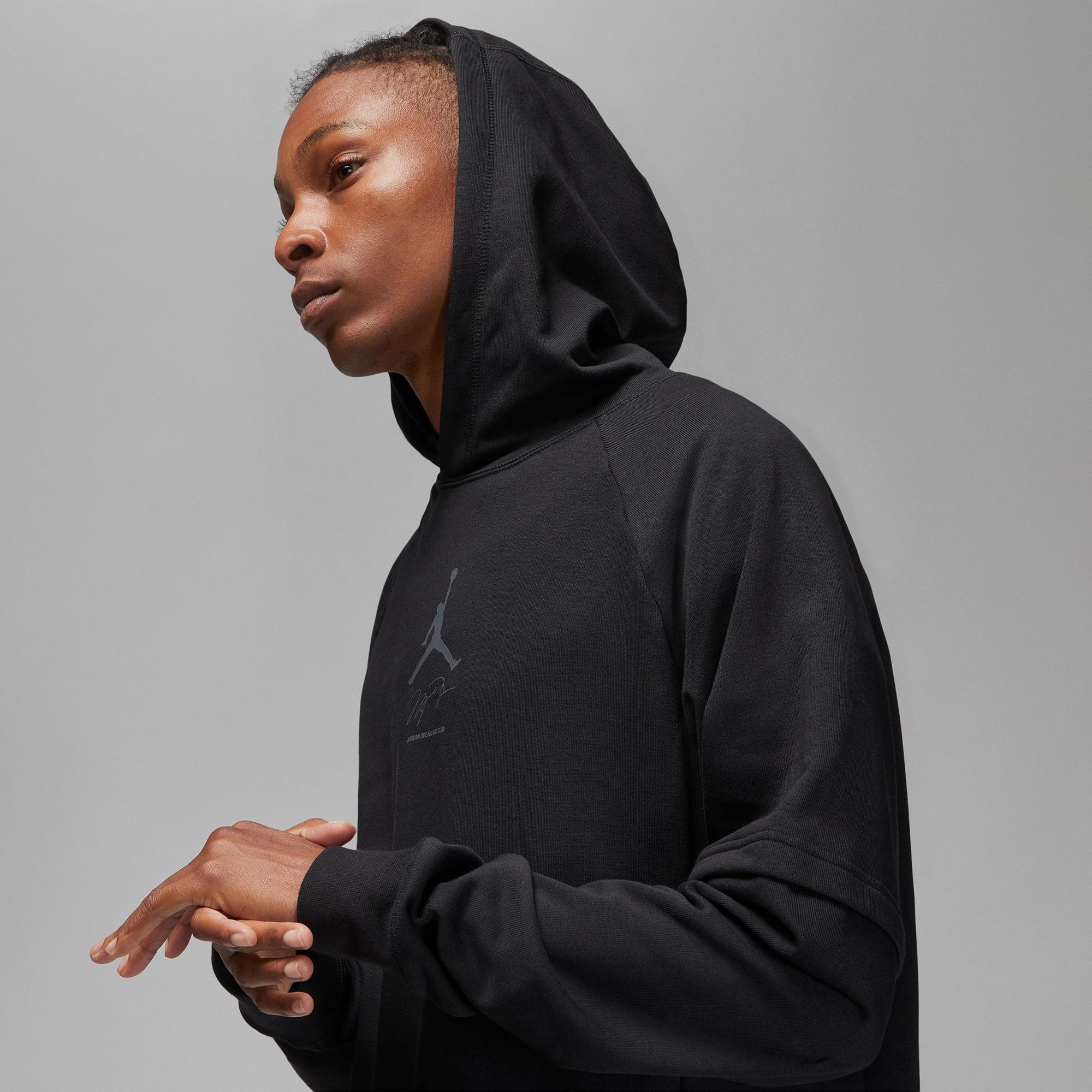 Jordan Dri-Fit Sport Breakfast Club Erkek Siyah Sweatshirt