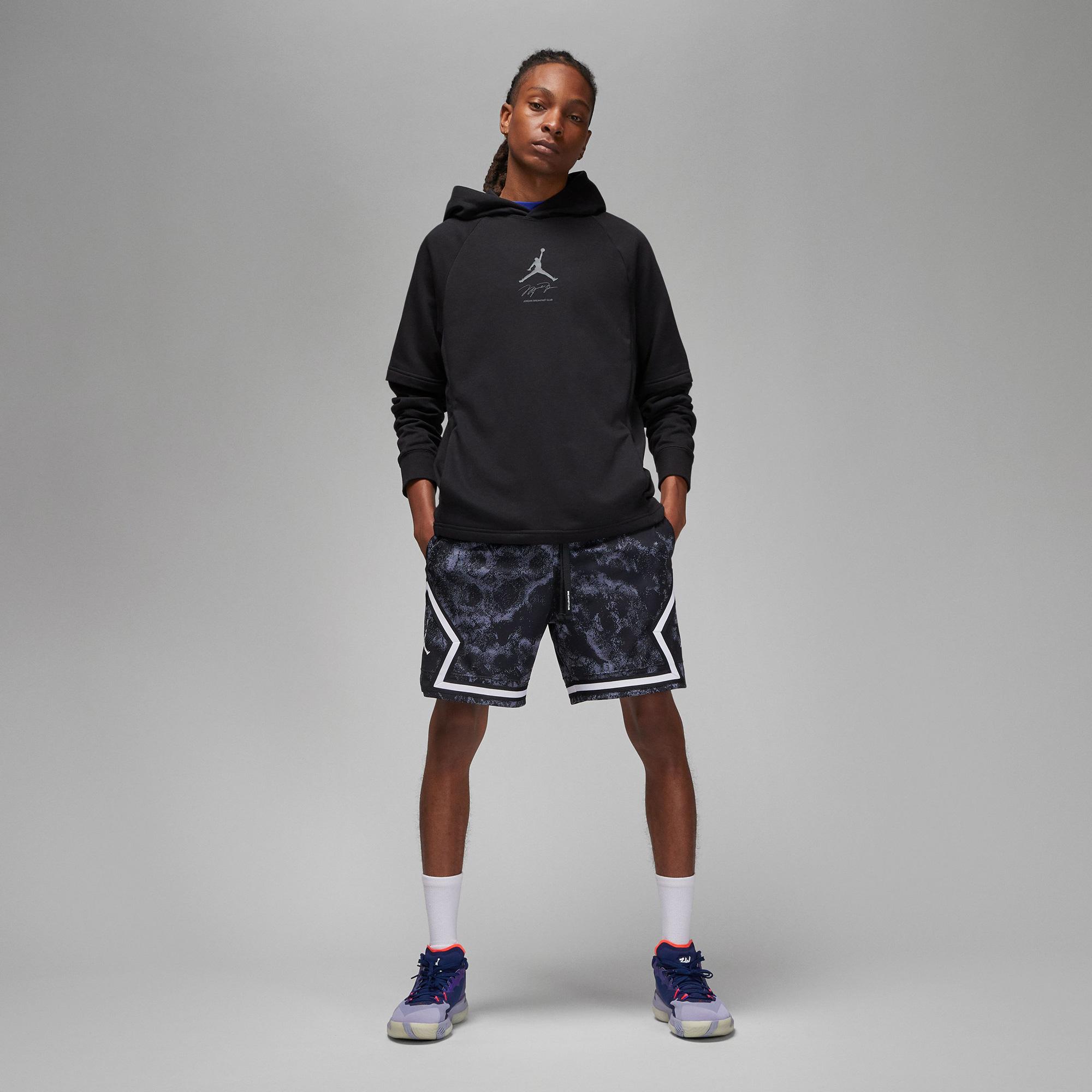 Jordan Dri-Fit Sport Breakfast Club Erkek Siyah Sweatshirt