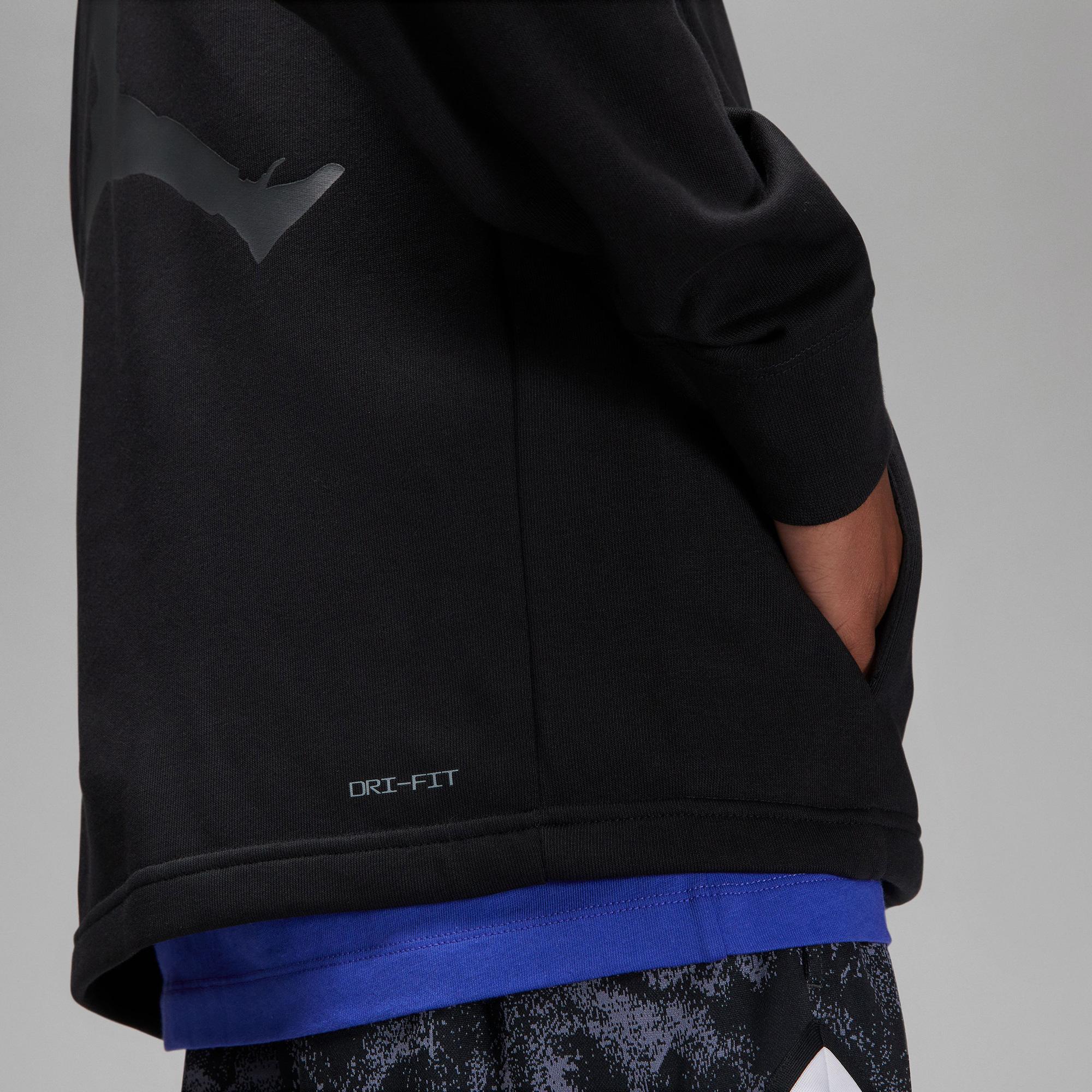 Jordan Dri-Fit Sport Breakfast Club Erkek Siyah Sweatshirt