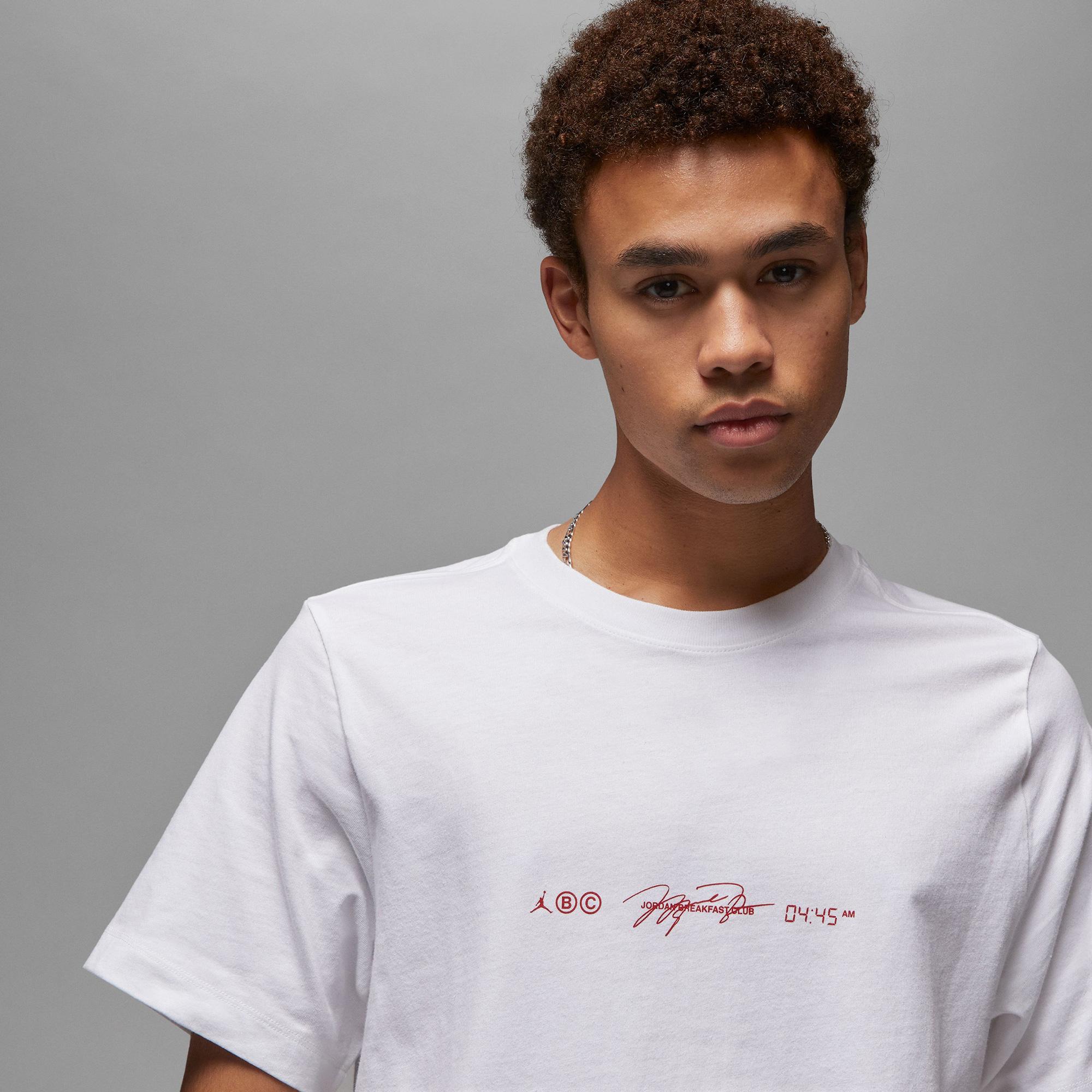 Jordan Dri-Fit Sport Erkek Beyaz T-Shirt