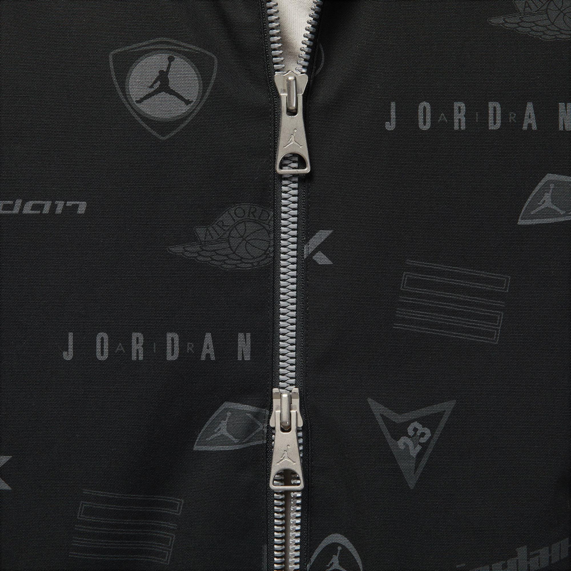 Jordan Flight Heritage Erkek Siyah Ceket