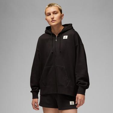  Jordan Flight Kadın Siyah Kapüşonlu Sweatshirt
