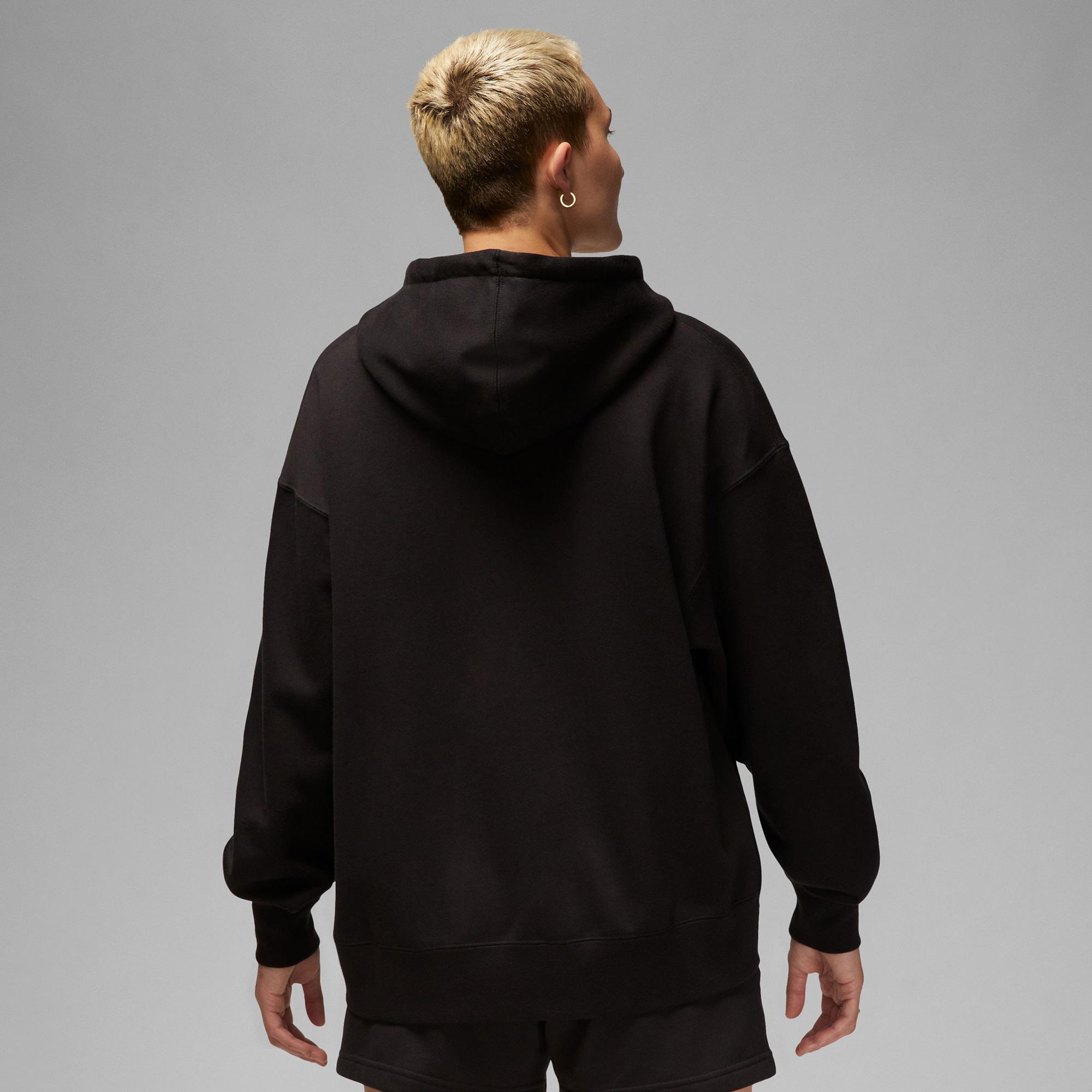 Jordan Flight Kadın Siyah Kapüşonlu Sweatshirt