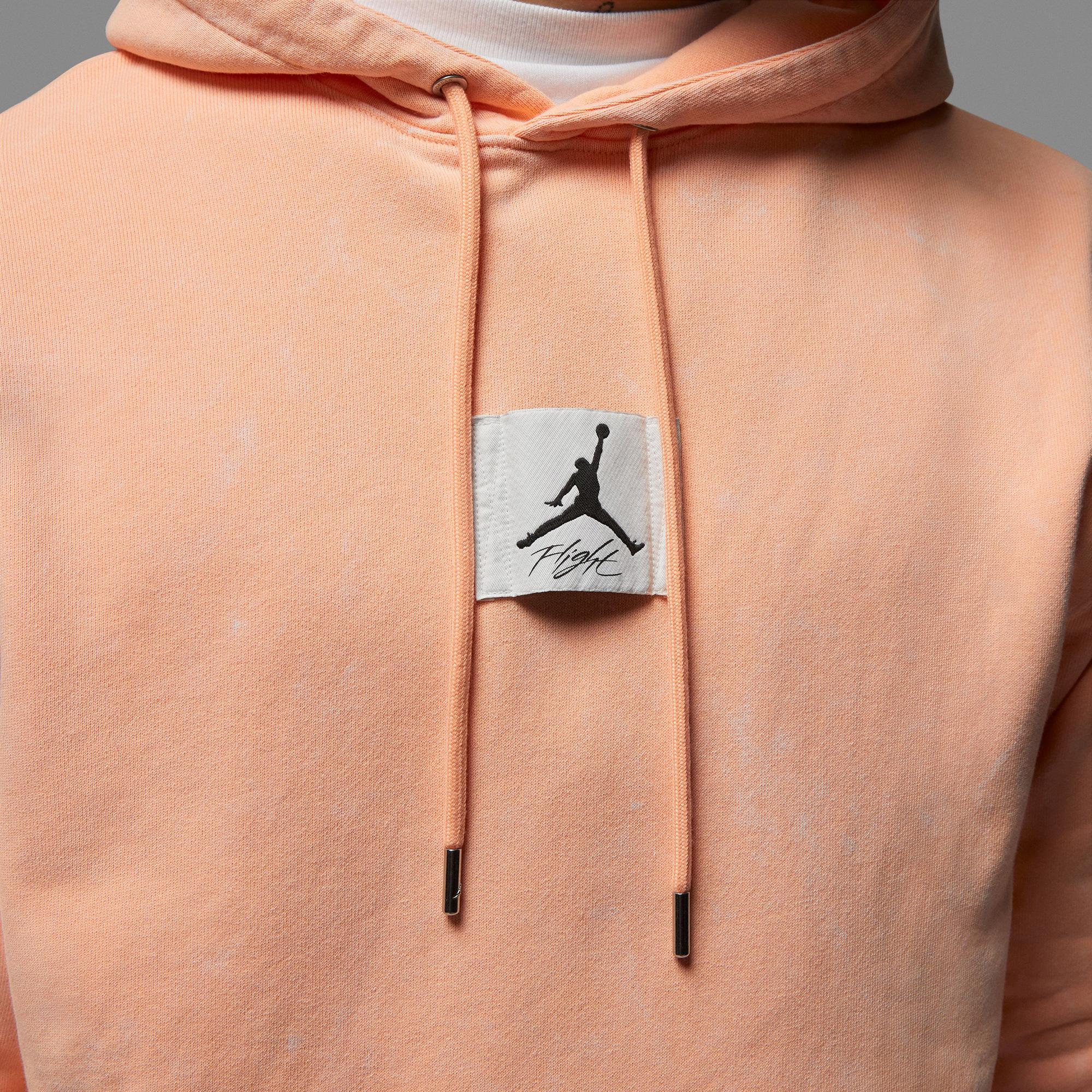 Jordan Flight Fleece Erkek Turuncu Sweatshirt