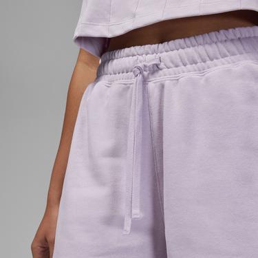  Jordan Flight Fleece Kadın Mor Eşofman Altı