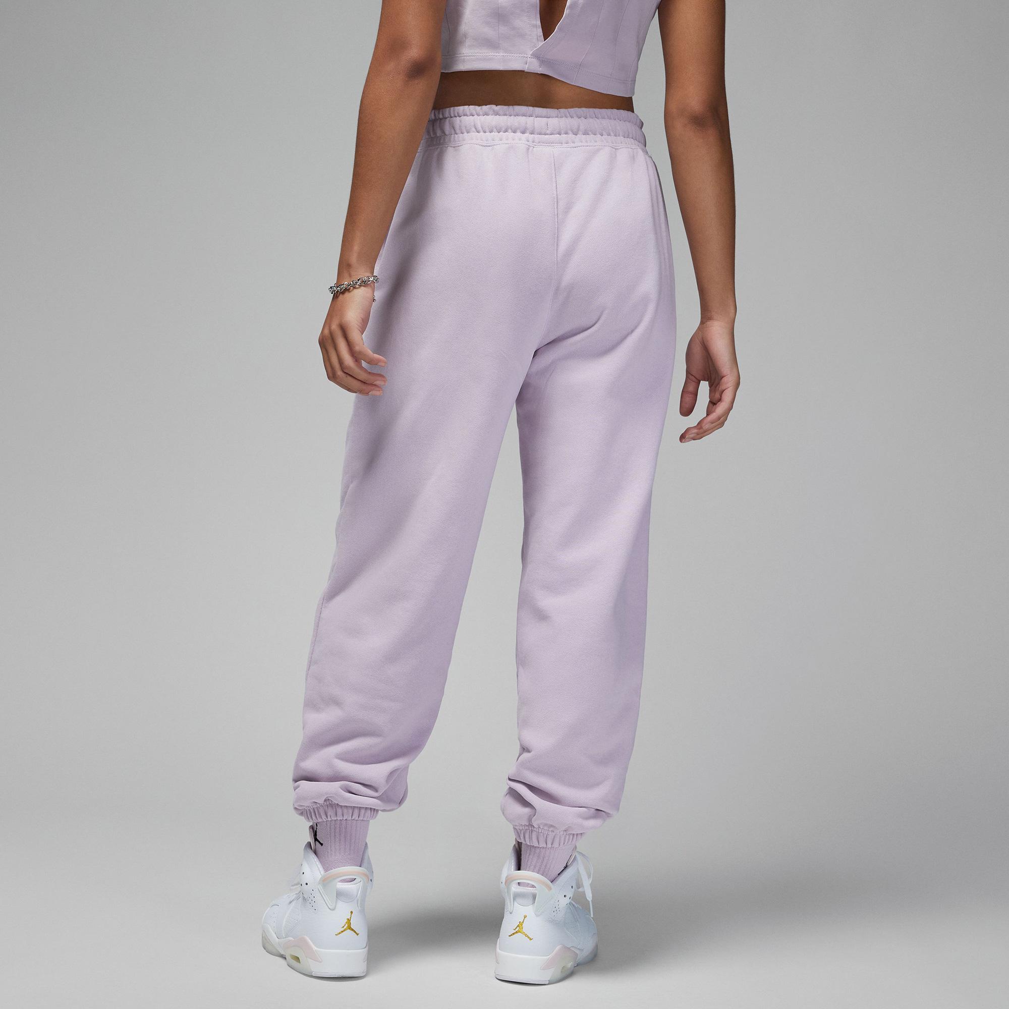 Jordan Flight Fleece Kadın Mor Eşofman Altı