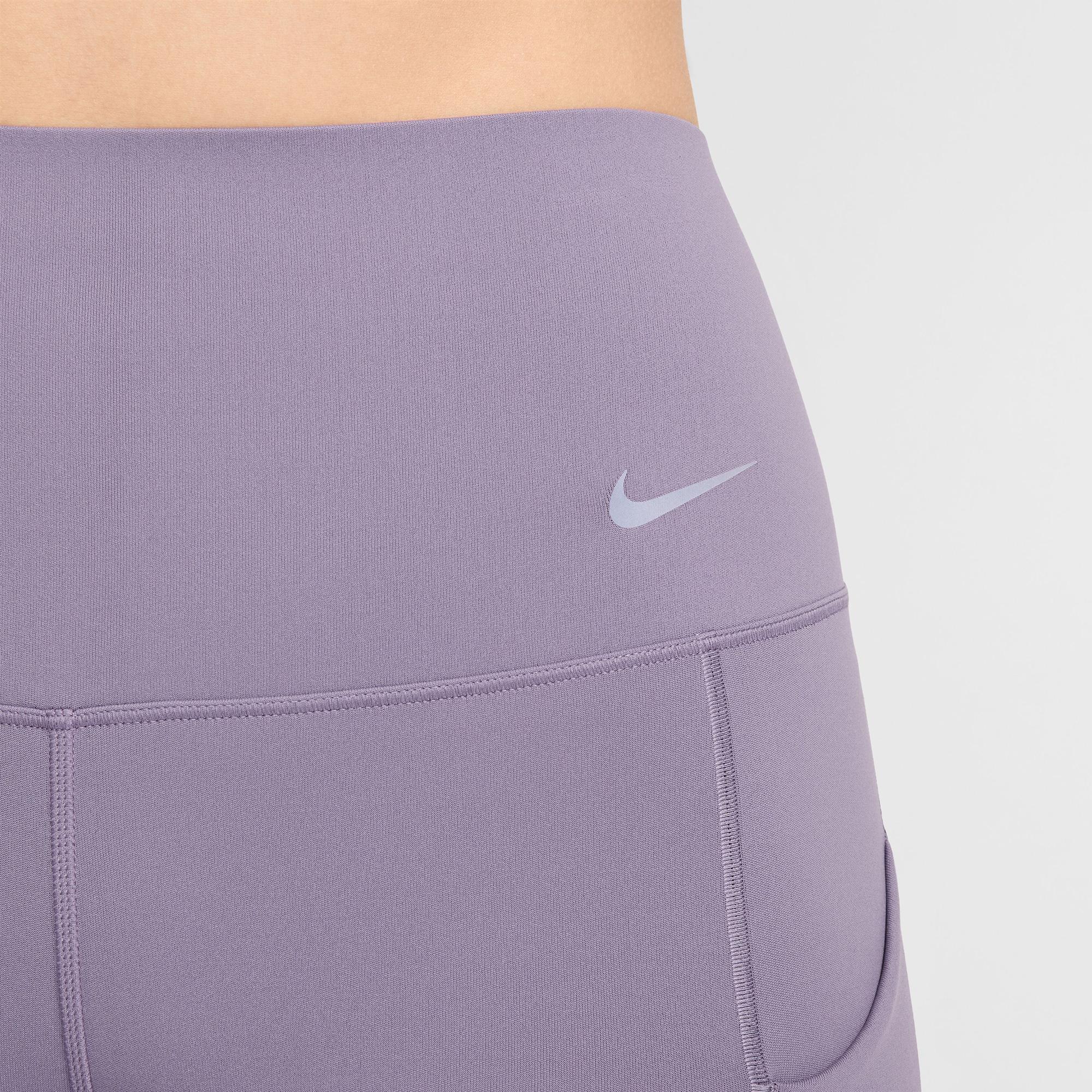 Nike Dri-Fit Universa Kadın Mor Tayt