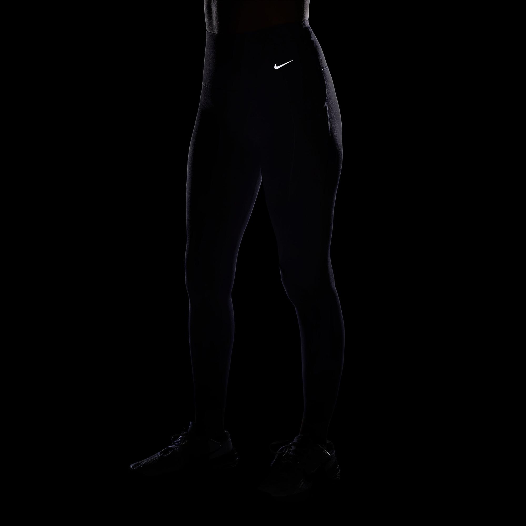 Nike Dri-Fit Universa Kadın Mor Tayt