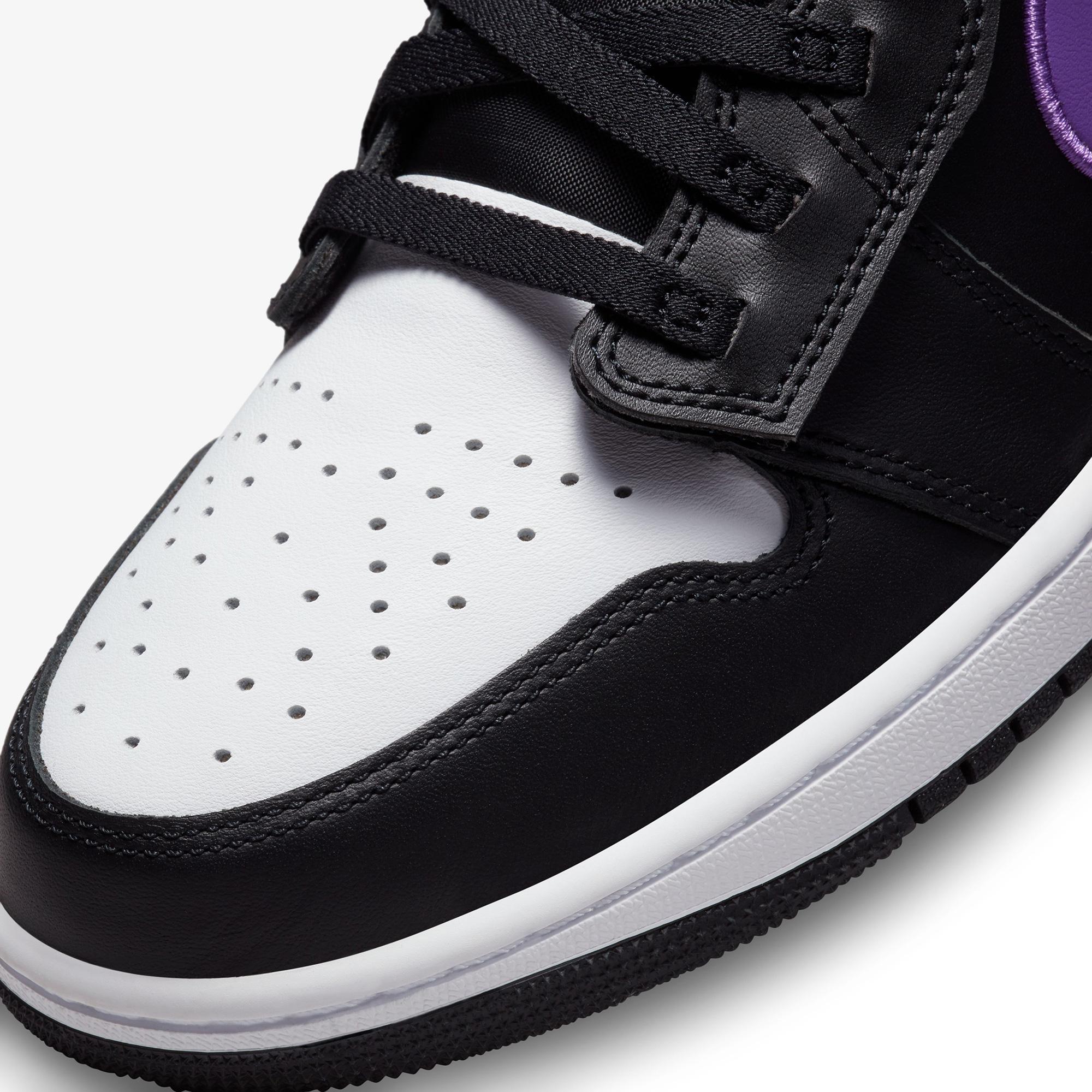 Jordan Air 1 Hi FlyEase Erkek Siyah Spor Ayakkabı