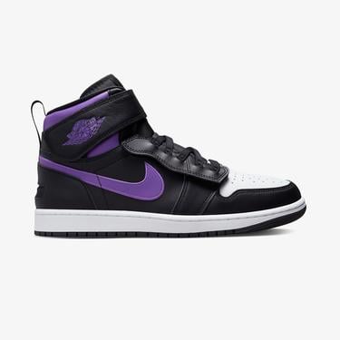  Jordan Air 1 Hi FlyEase Erkek Siyah Spor Ayakkabı