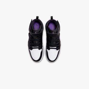  Jordan Air 1 Hi FlyEase Erkek Siyah Spor Ayakkabı