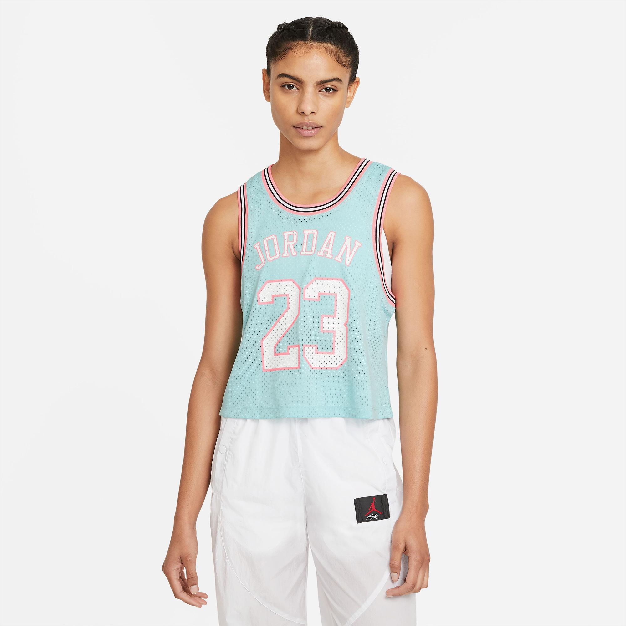 Jordan Essentials Kadın Yeşil Kolsuz T-Shirt