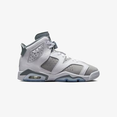  Jordan Air 6 Retro Genç Çocuk Beyaz Spor Ayakkabı
