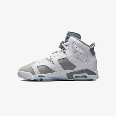  Jordan Air 6 Retro Genç Çocuk Beyaz Spor Ayakkabı