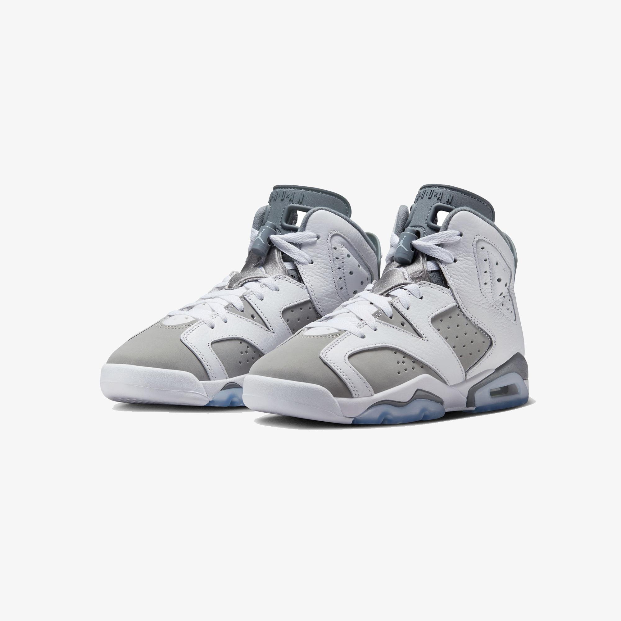 Jordan Air 6 Retro Beyaz Spor Ayakkabı