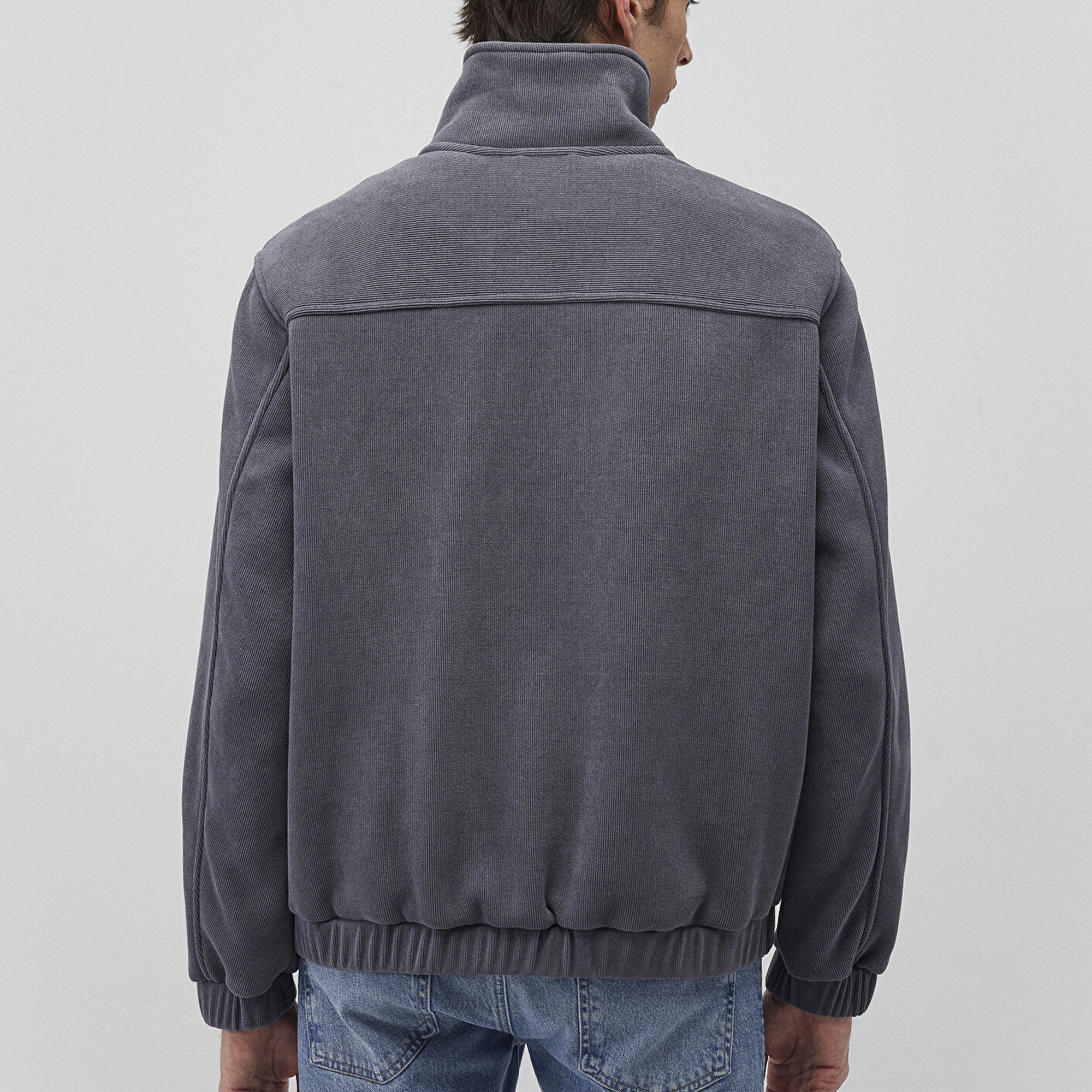 Mavi Dik Yaka Lacivert Ceket Loose Fit / Bol Rahat Kesim 0110369-80776