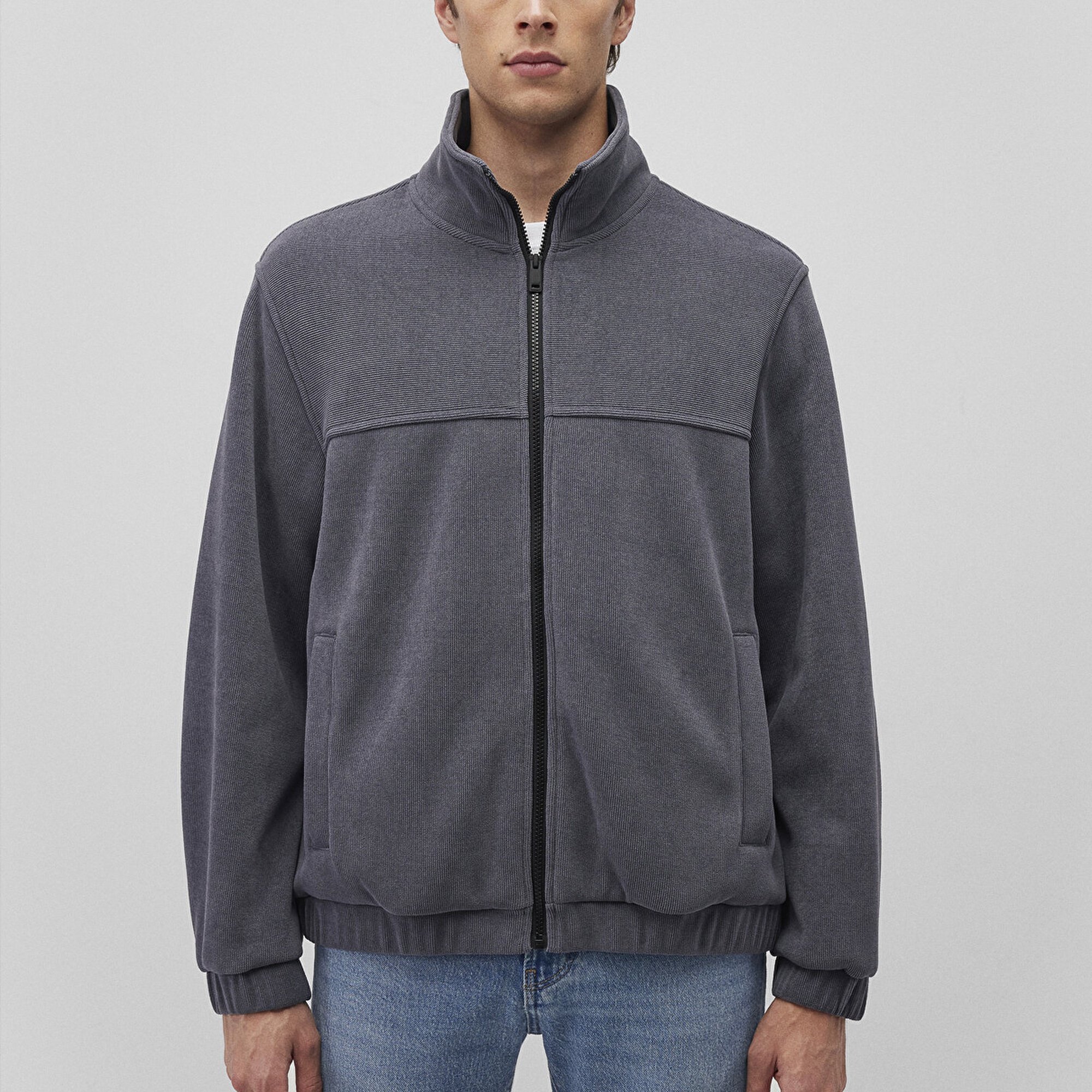 Mavi Dik Yaka Lacivert Ceket Loose Fit / Bol Rahat Kesim 0110369-80776