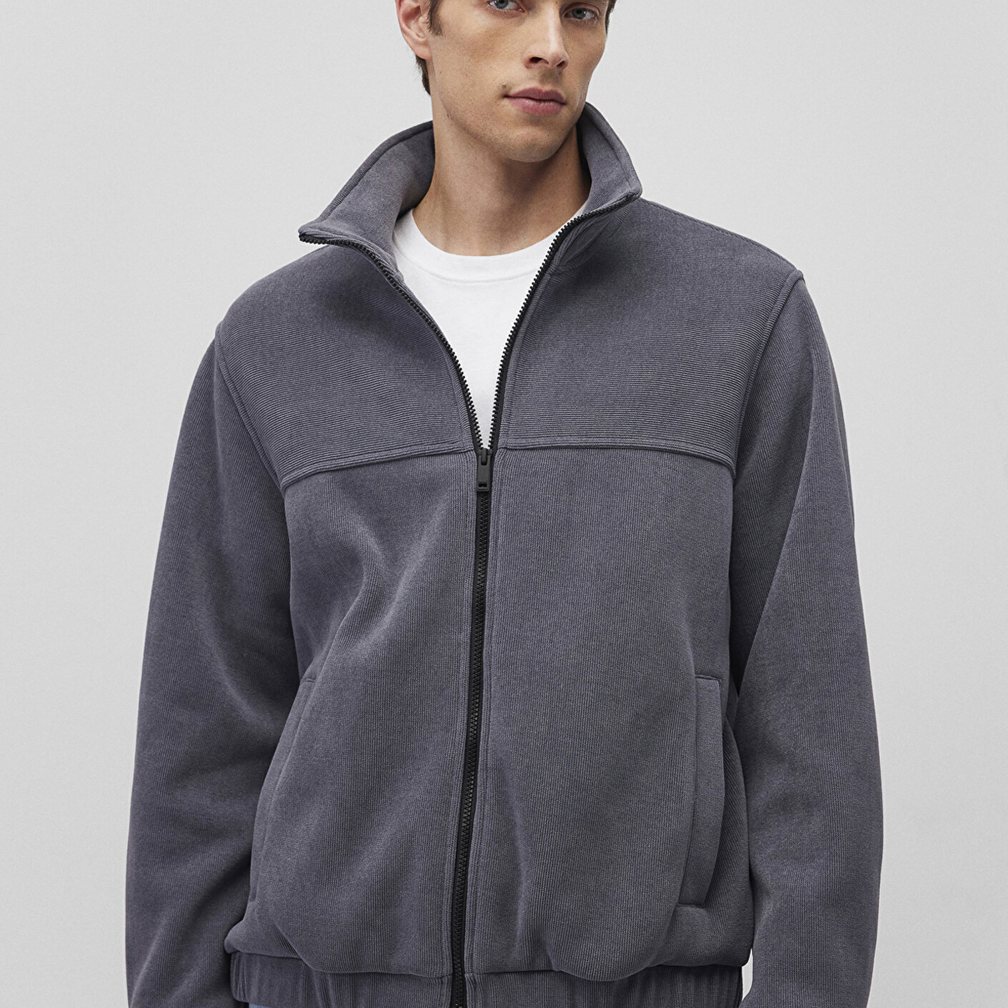 Mavi Dik Yaka Lacivert Ceket Loose Fit / Bol Rahat Kesim 0110369-80776