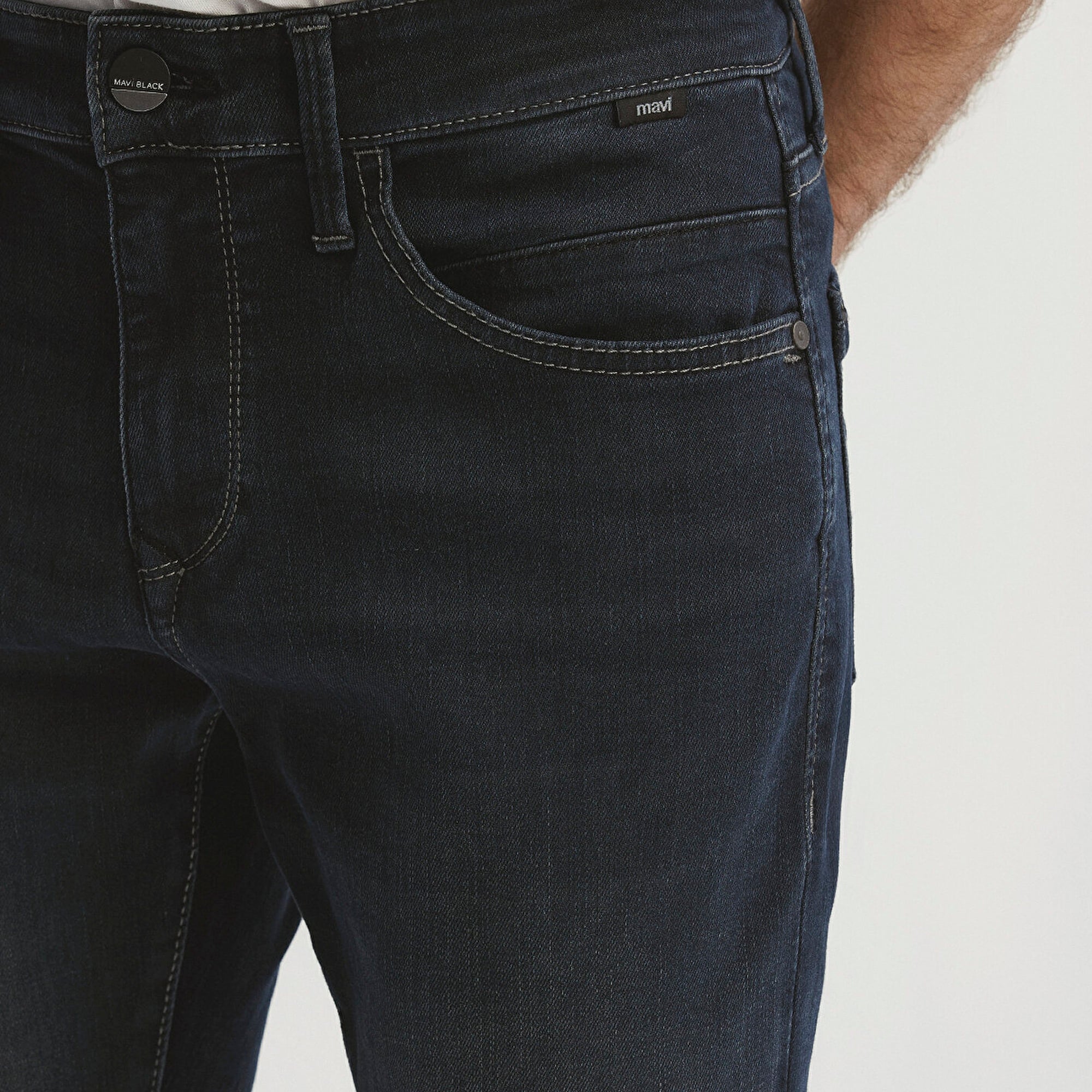 Mavi James Mavi Black Puslu Mürekkep Mavi Jean Pantolon 0042426976