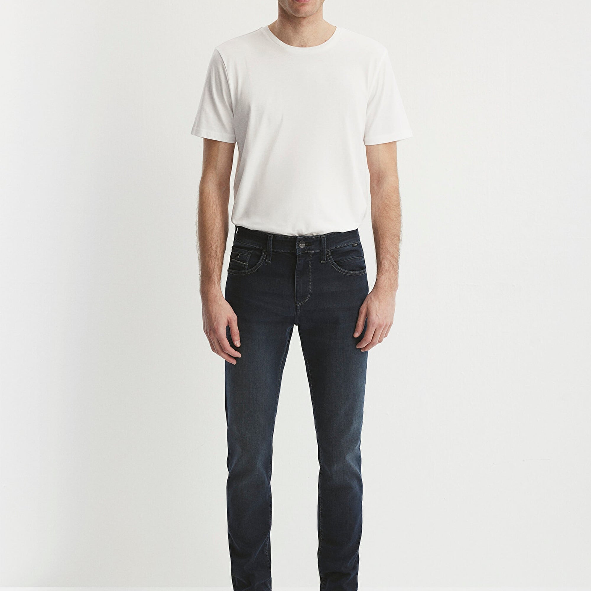 Mavi James Mavi Black Puslu Mürekkep Mavi Jean Pantolon 0042426976