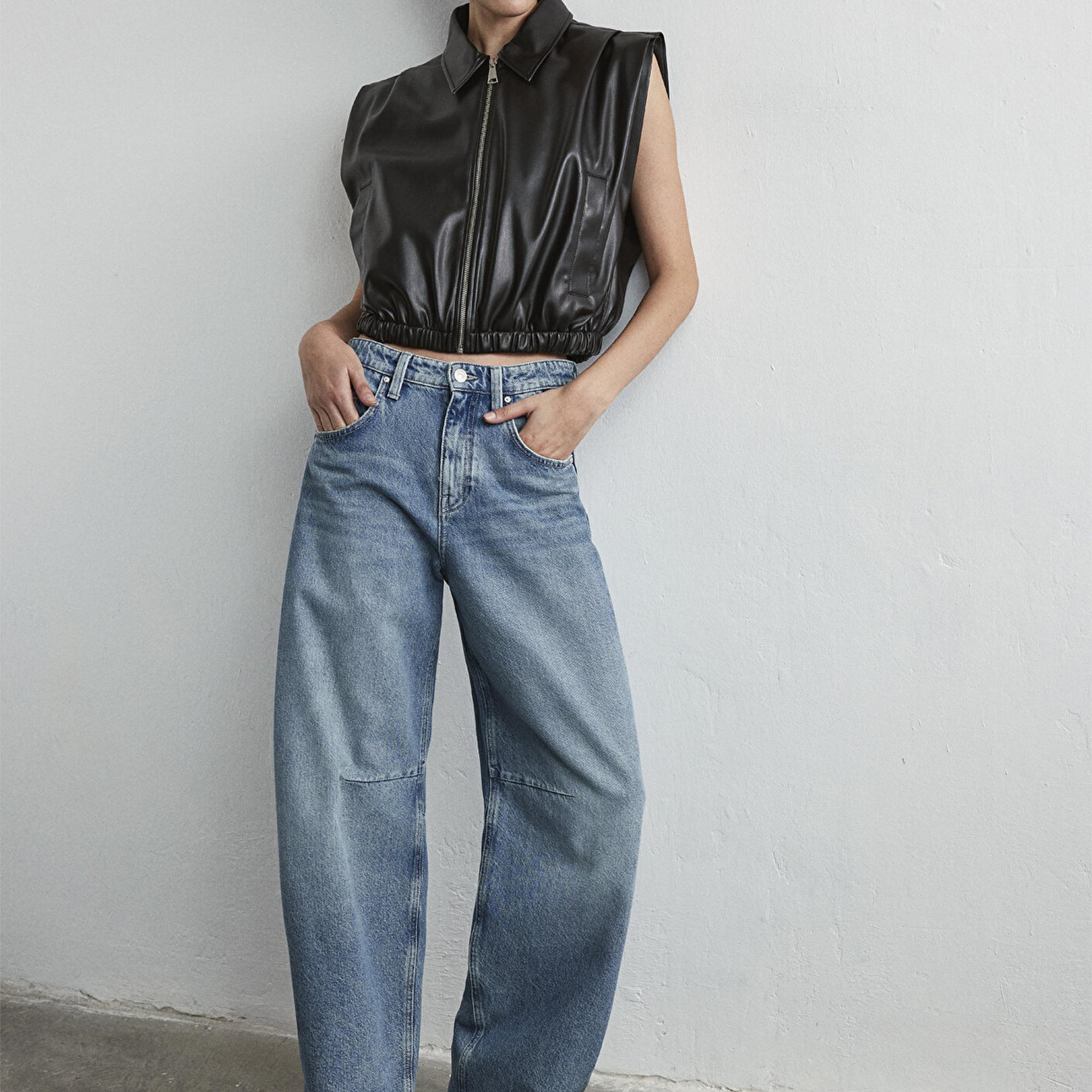 Mavi Lisa 90lar Tokalı İndigo Mavisi Jean Pantolon 1010938-89253